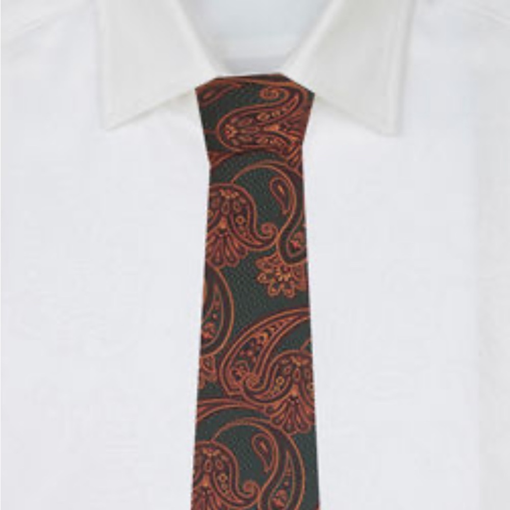 Etro silk paisley tie